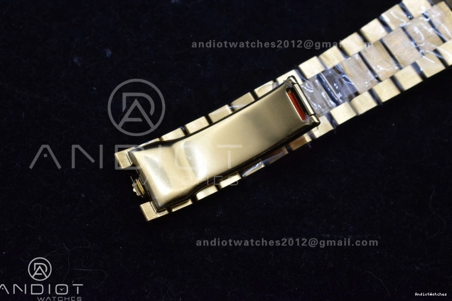 On VR3255 Dial YG Edition Sustainable 228238 654 Best 40 Bracelet Date ARF Crystal Weight) 1:1 President (Gain Gold Day 0415